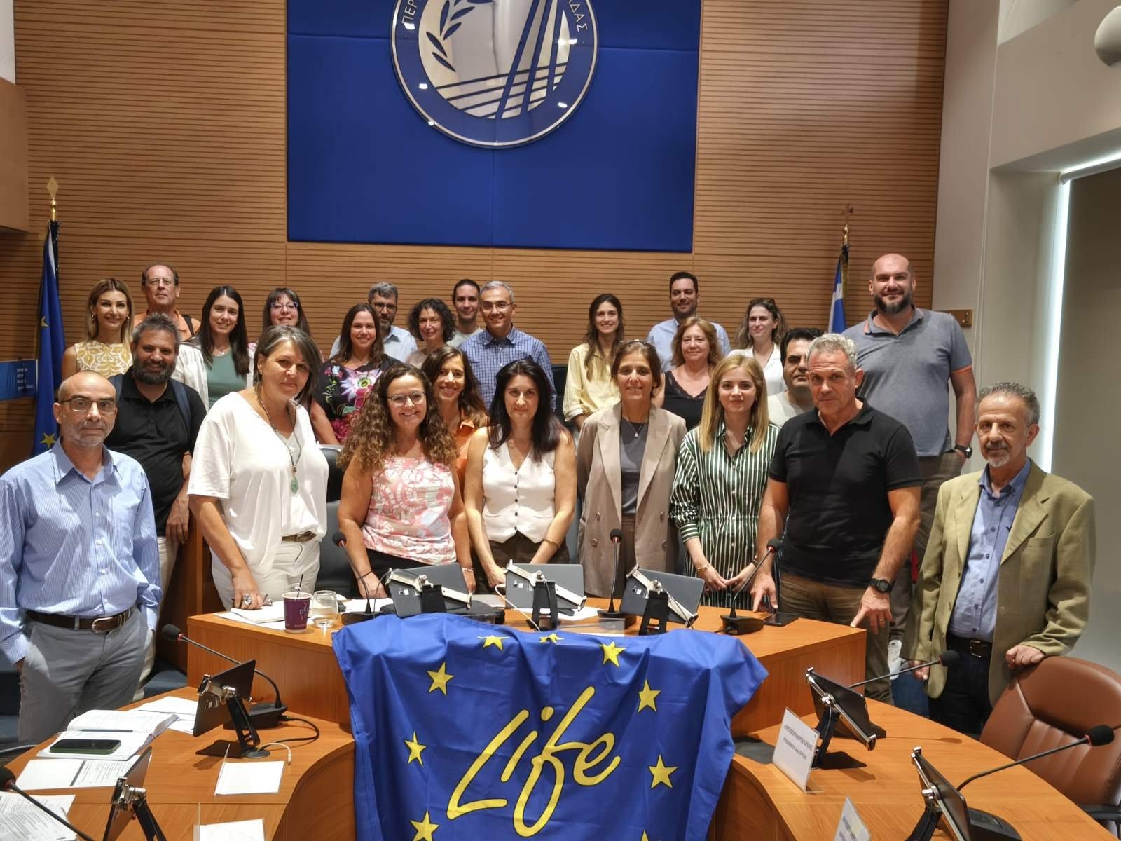 Συμμετοχή του Δήμου στην 7η Συνάντηση Εργασίας για την αξιολόγηση του έργου Life - IP AdaptInGr